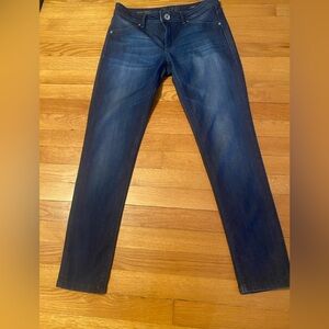 DL1961 Dark Blue Straight Legging jeans color BLOOM
